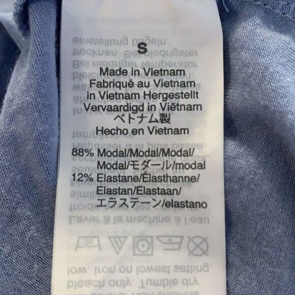 𝅺j.crew light blue T-shirt short sleeves size small soft fabric blend - Picture 3 of 5